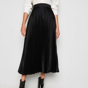Zara Pleated Midi Skirt